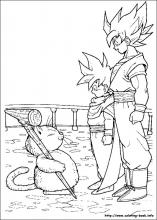 100 Exciting Dragon Ball Z Coloring Ideas 37