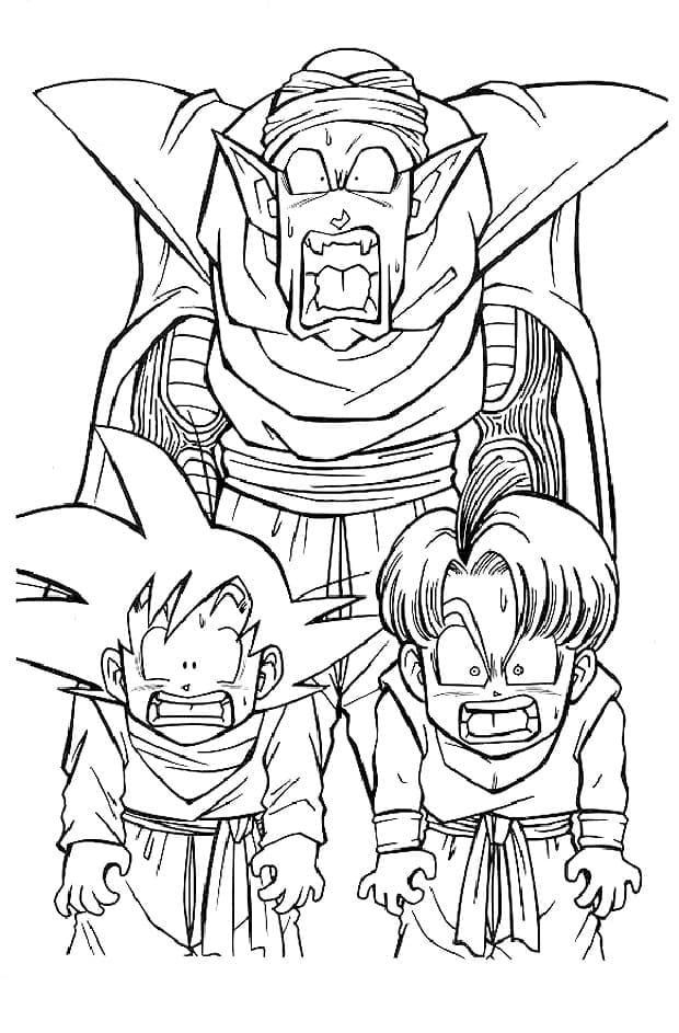 100 Exciting Dragon Ball Z Coloring Ideas 39