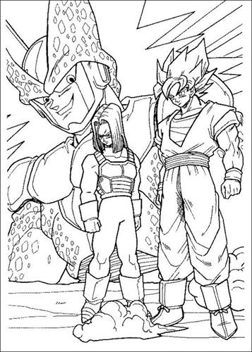 100 Exciting Dragon Ball Z Coloring Ideas 42
