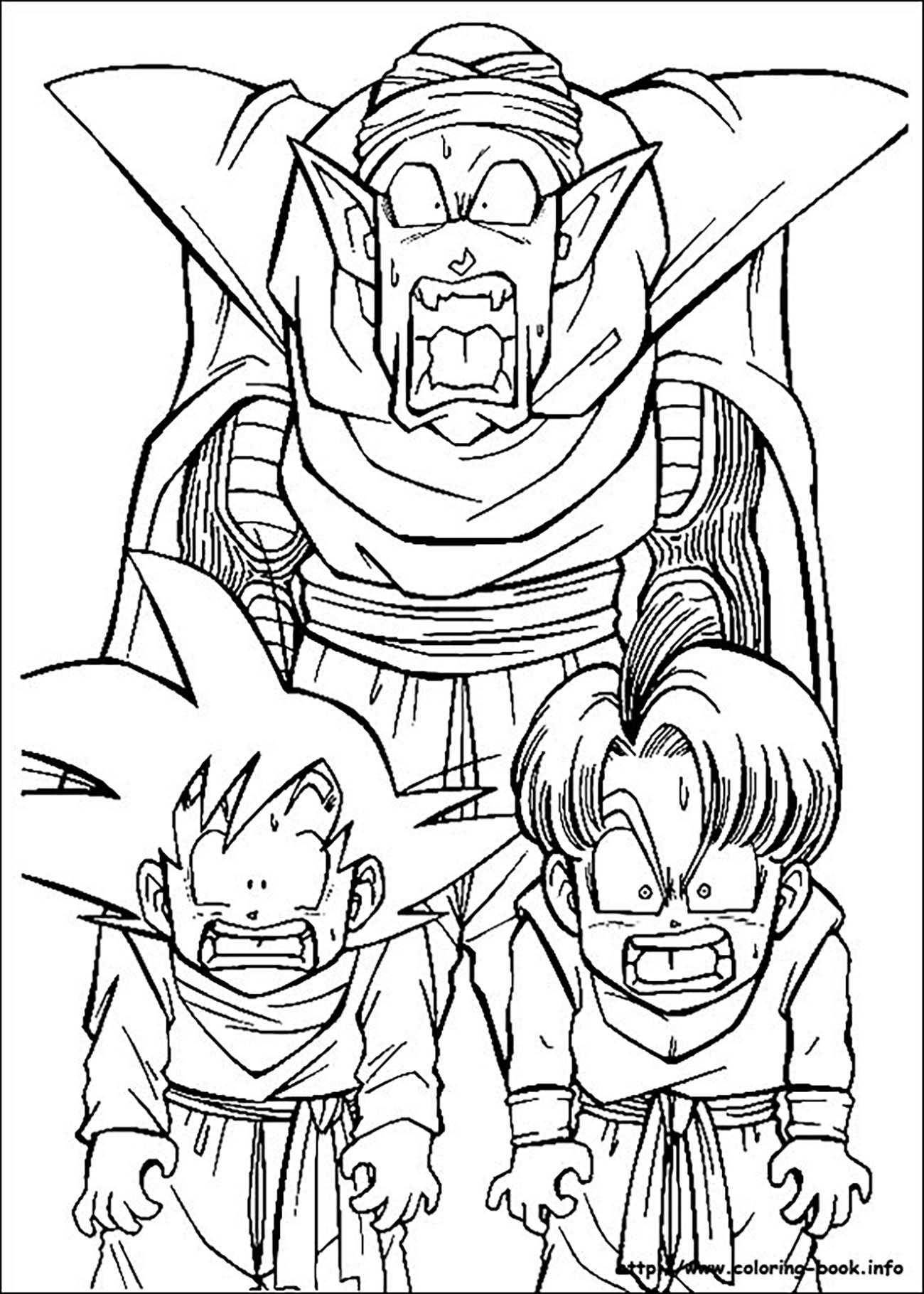 100 Exciting Dragon Ball Z Coloring Ideas 46