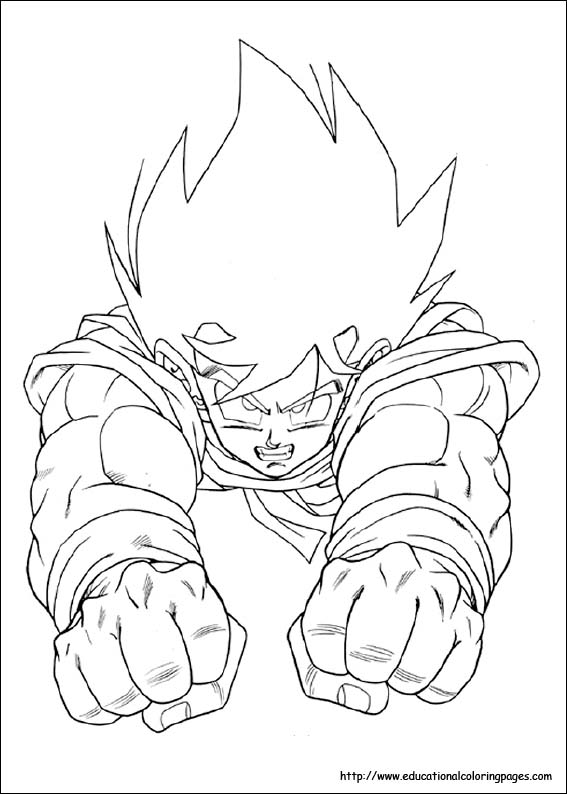100 Exciting Dragon Ball Z Coloring Ideas 53