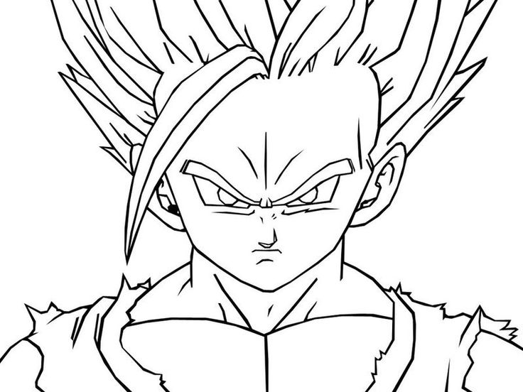 100 Exciting Dragon Ball Z Coloring Ideas 65