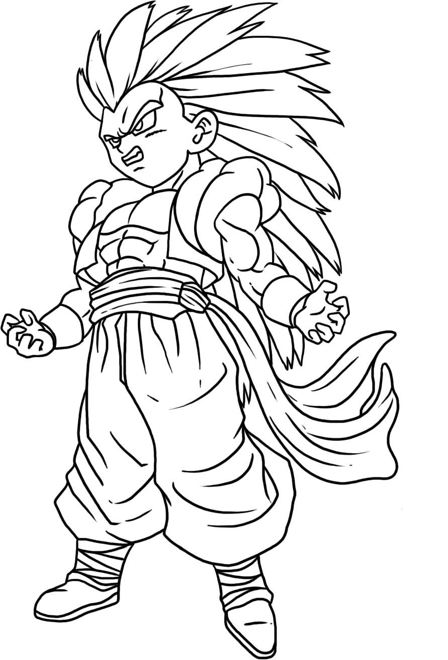 100 Exciting Dragon Ball Z Coloring Ideas 68