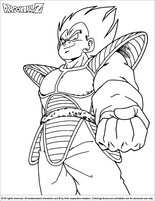 100 Exciting Dragon Ball Z Coloring Ideas 79