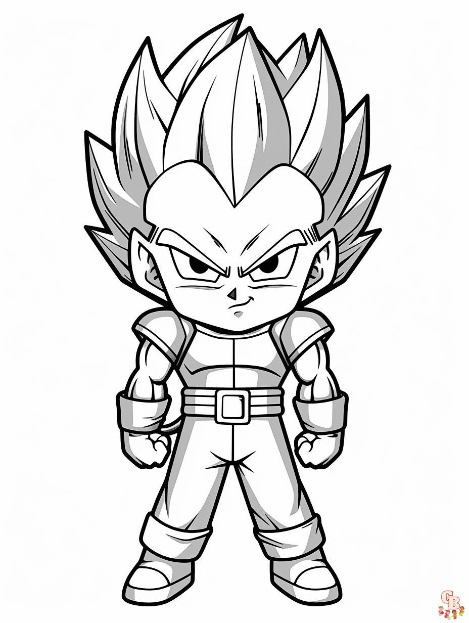100 Exciting Dragon Ball Z Coloring Ideas 82