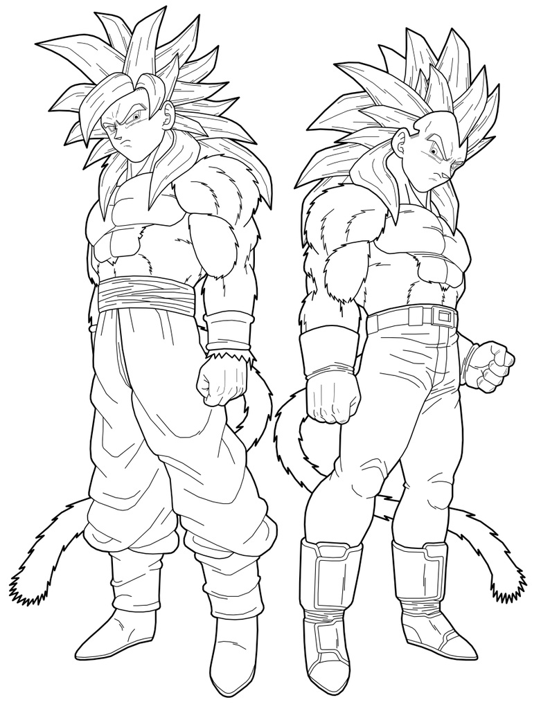 100 Exciting Dragon Ball Z Coloring Ideas 83