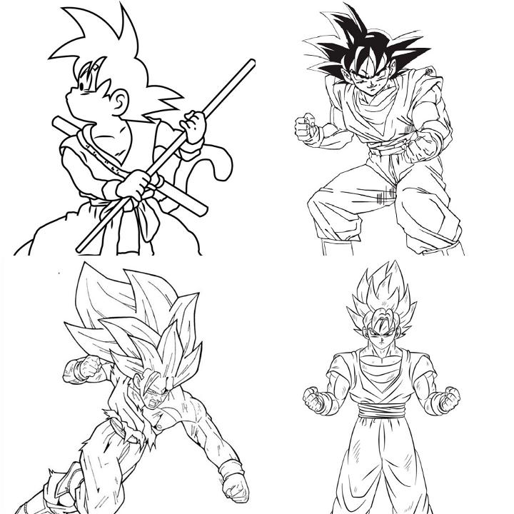 100 Exciting Dragon Ball Z Coloring Ideas 89