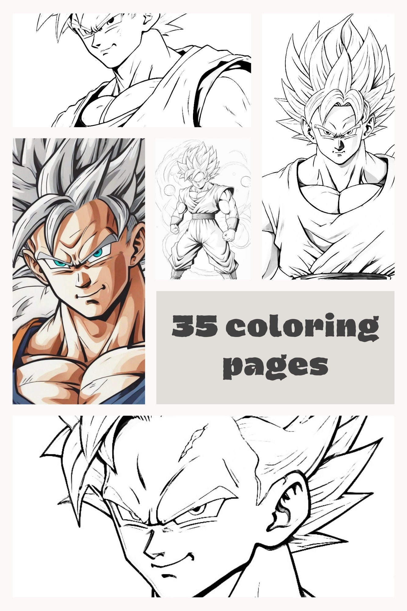 100 Exciting Dragon Ball Z Coloring Ideas 92