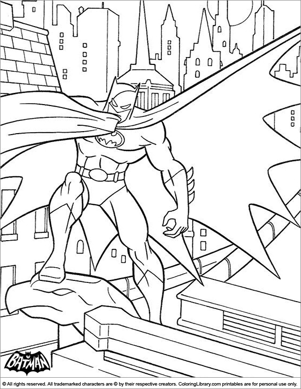 Batman Coloring Pages Free Printable 10