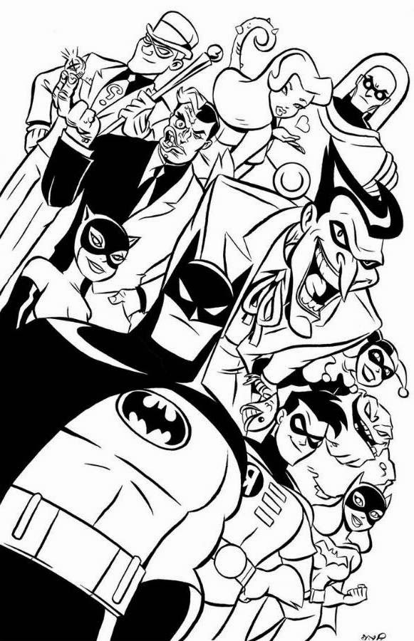 Batman Coloring Pages Free Printable 34