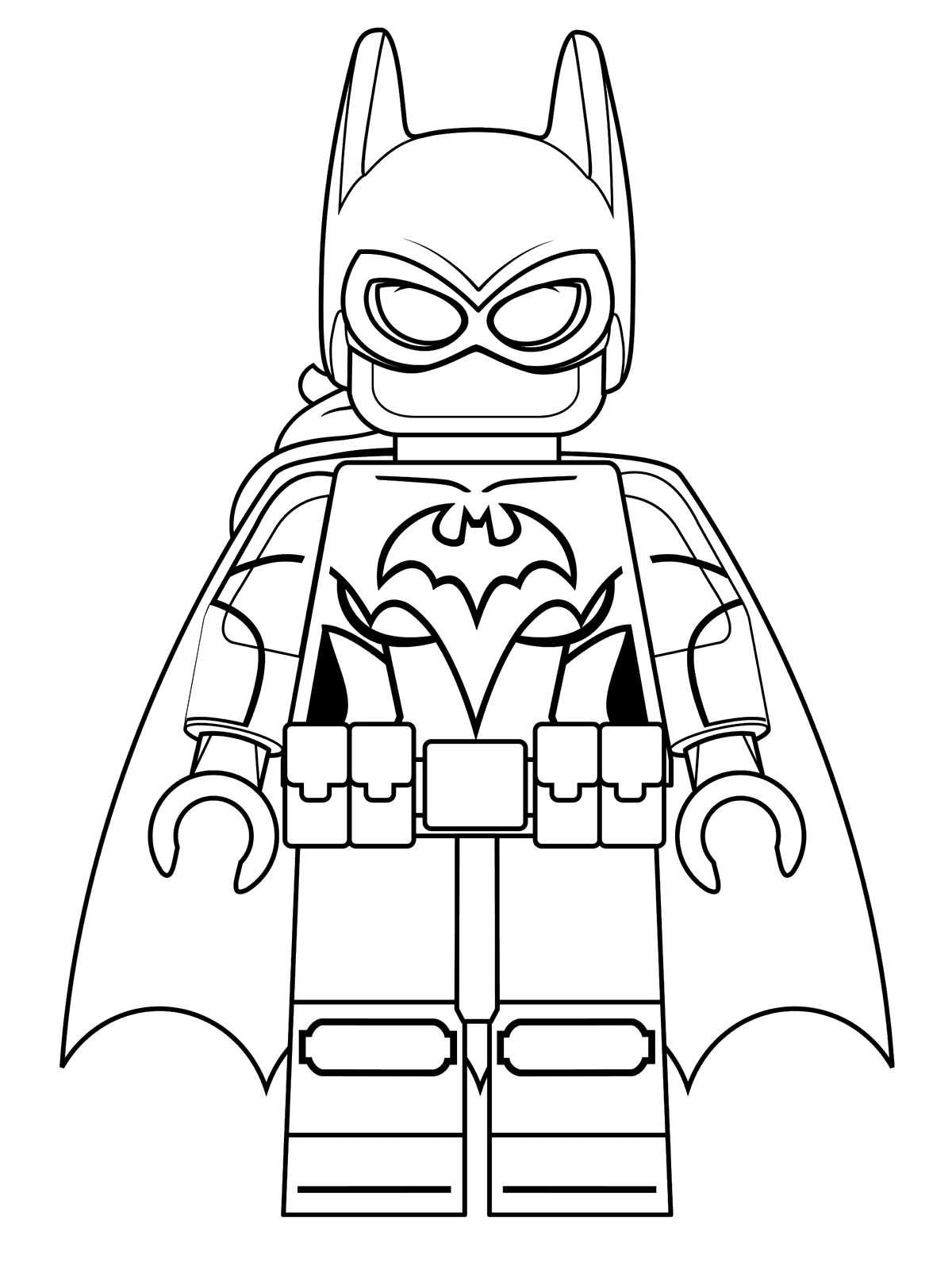 Batman Coloring Pages Free Printable 35