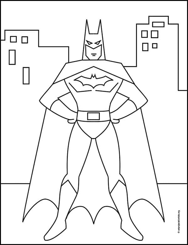 Batman Coloring Pages Free Printable 36