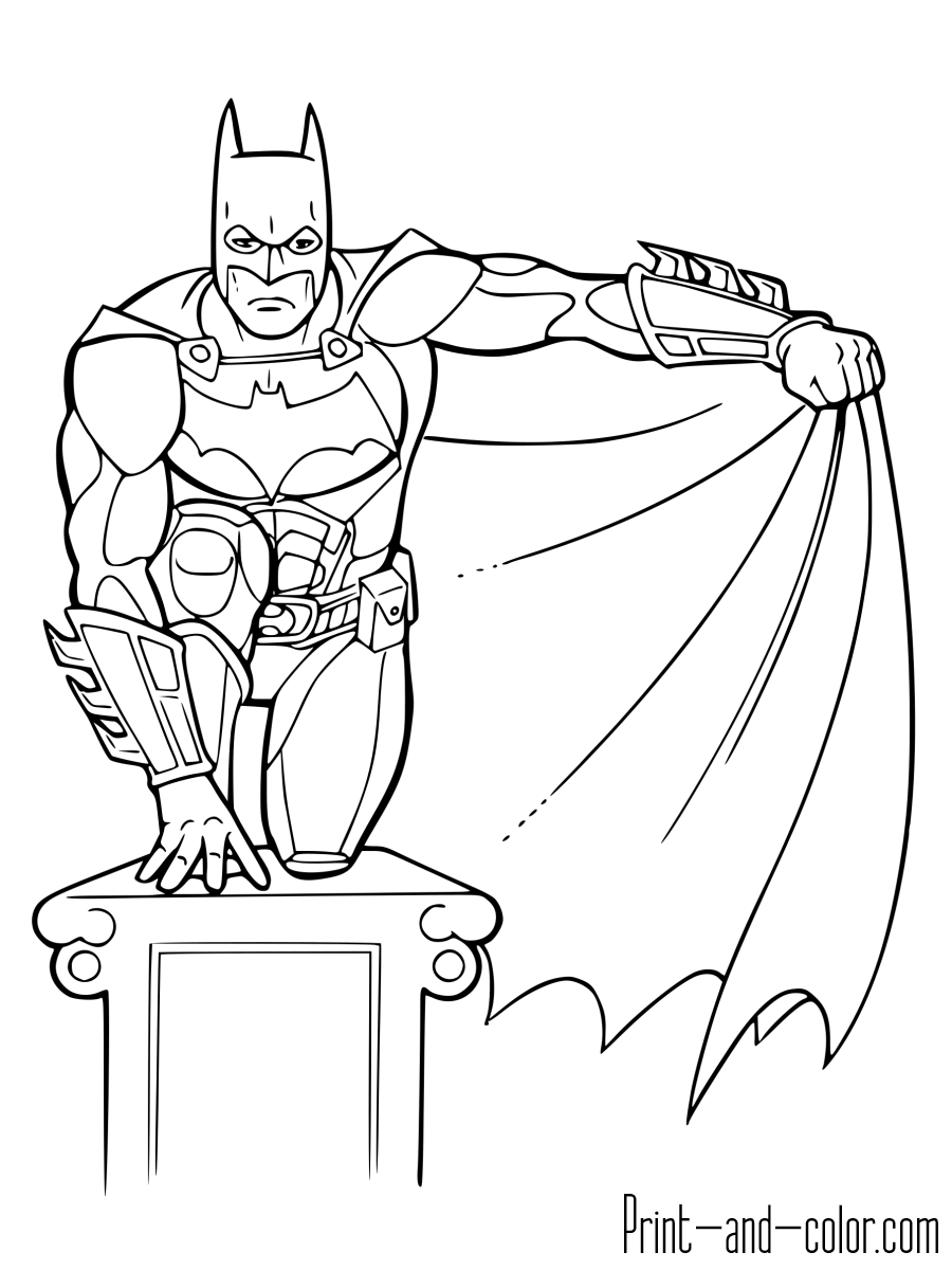 Batman Coloring Pages Free Printable 39