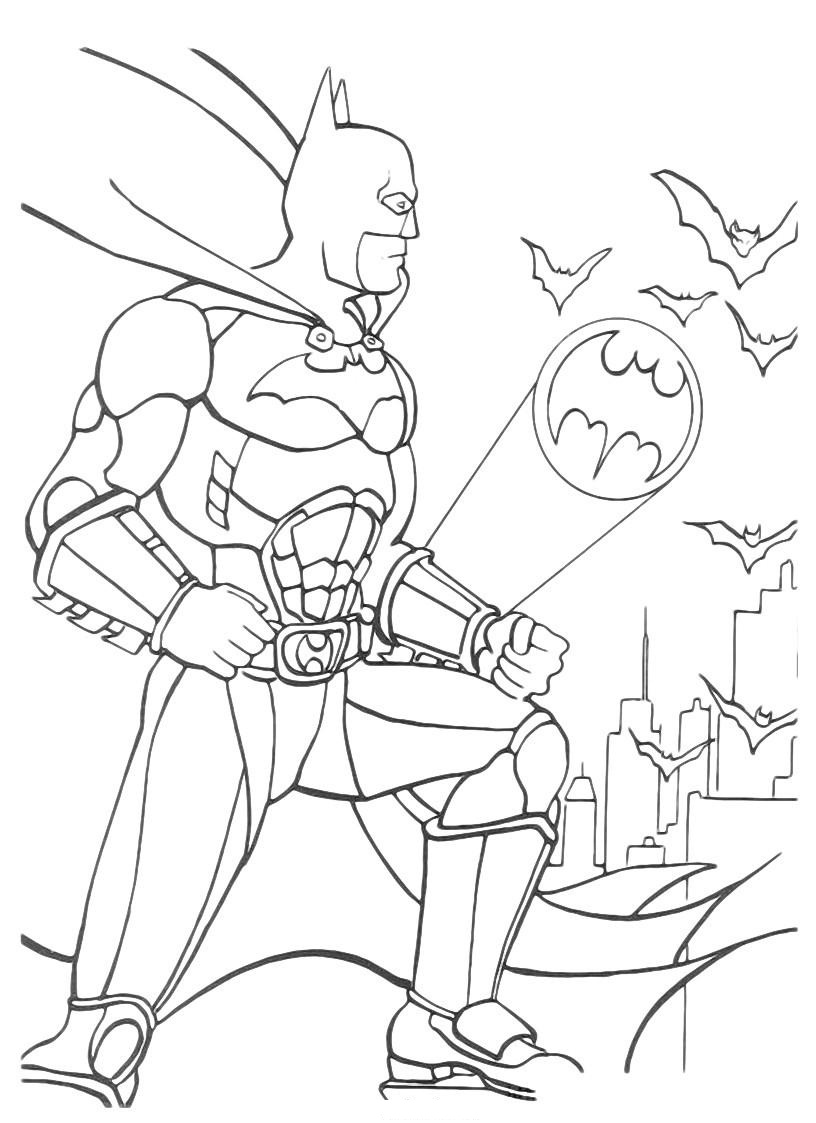 Batman Coloring Pages Free Printable 48