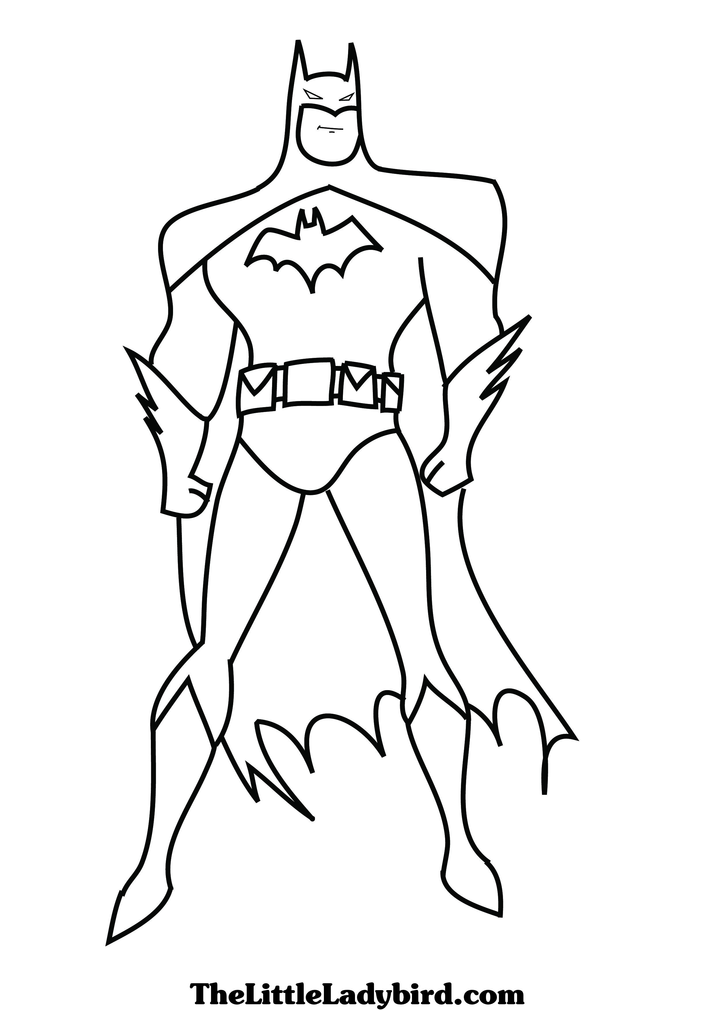 Batman Coloring Pages Free Printable 49