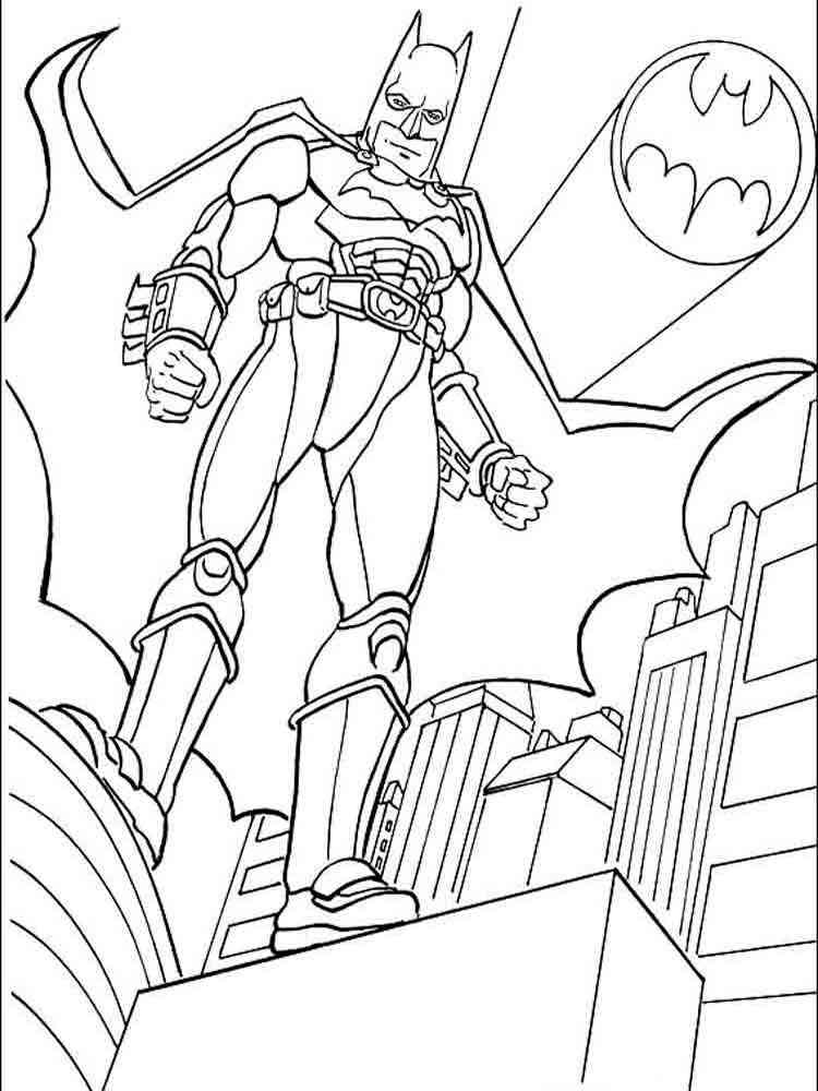 Batman Coloring Pages Free Printable 52