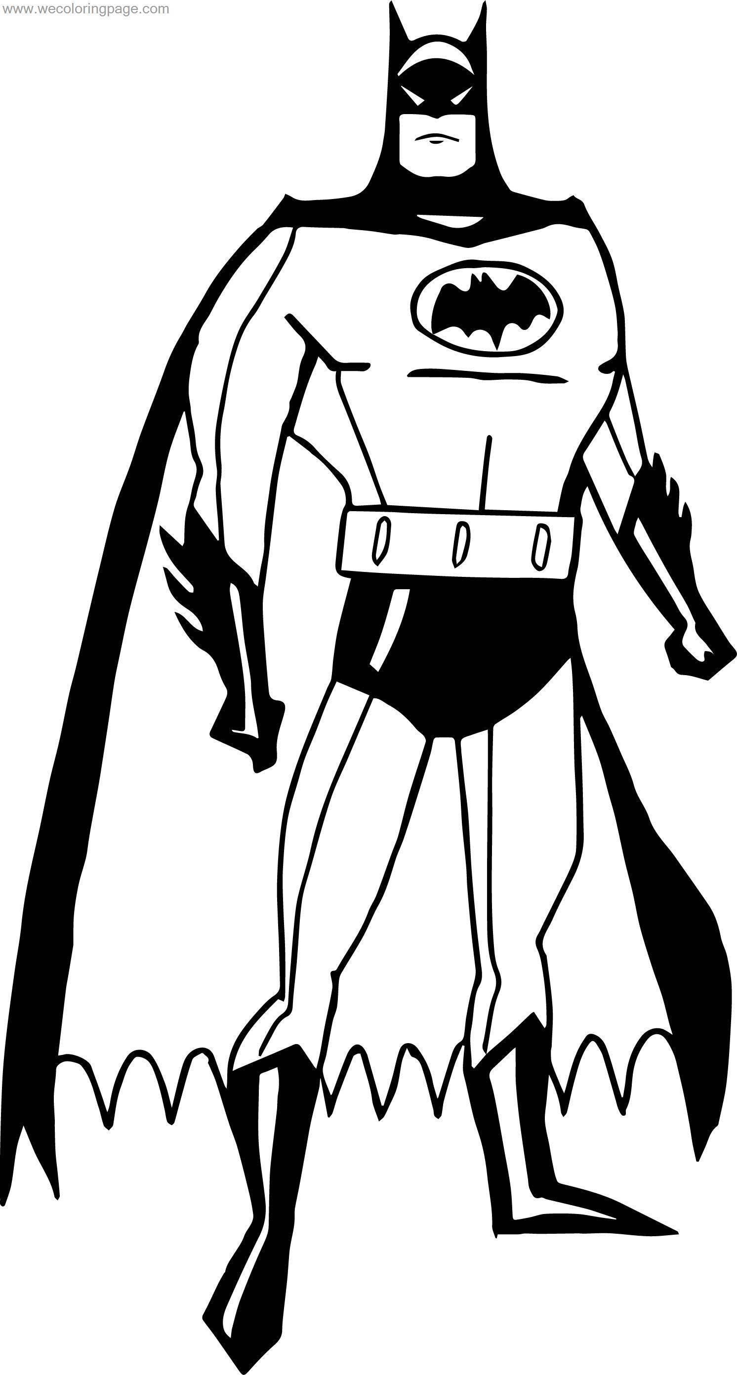 Batman Coloring Pages Free Printable 60