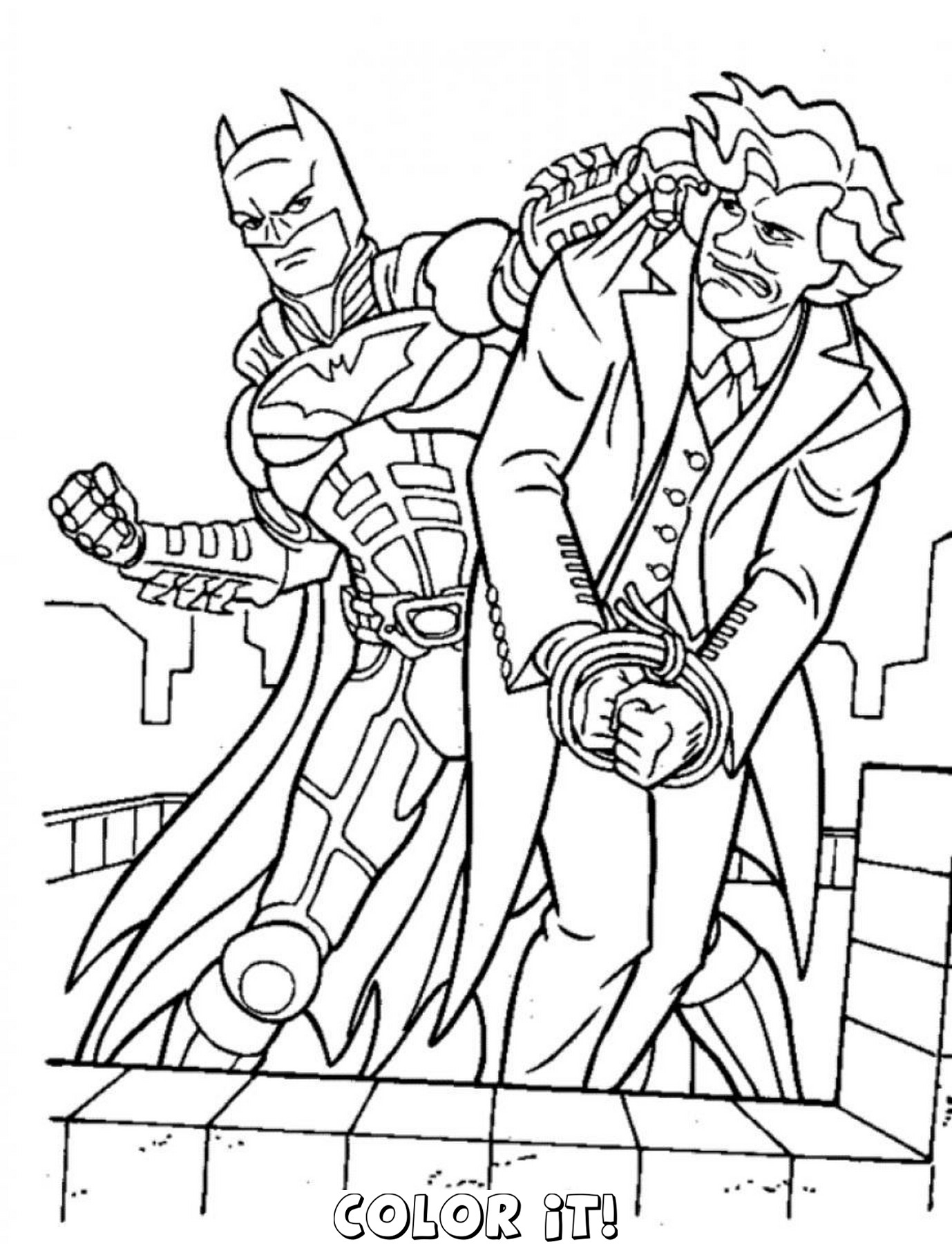 Batman Coloring Pages Free Printable 67