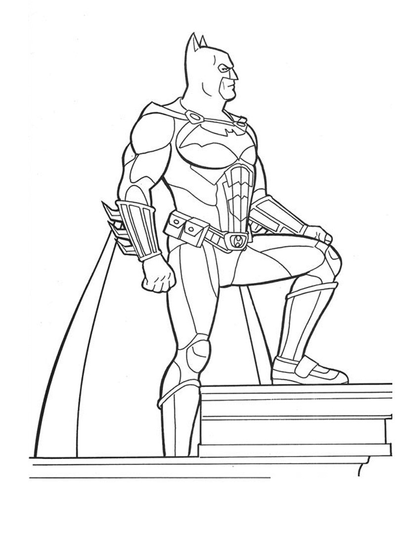 Batman Coloring Pages Free Printable 74