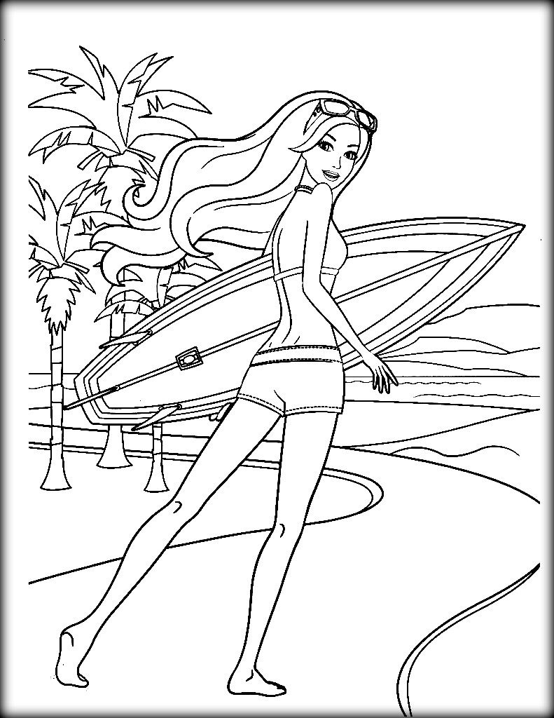 Beach Coloring Pages FREE Printable 185