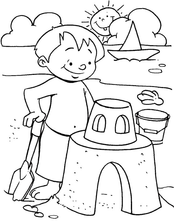 Beach Coloring Pages FREE Printable 29