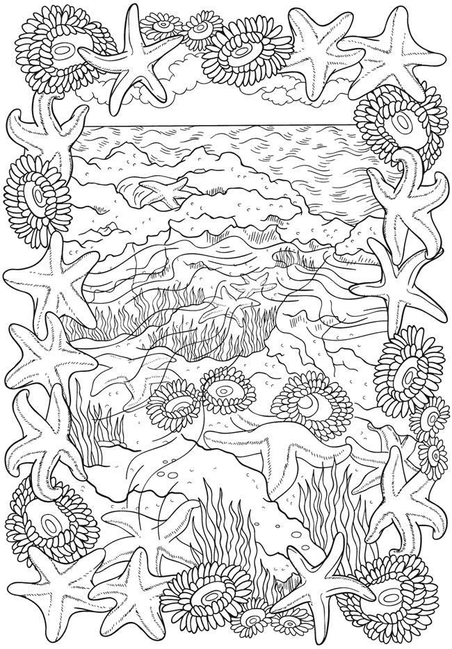 Beach Coloring Pages FREE Printable 36