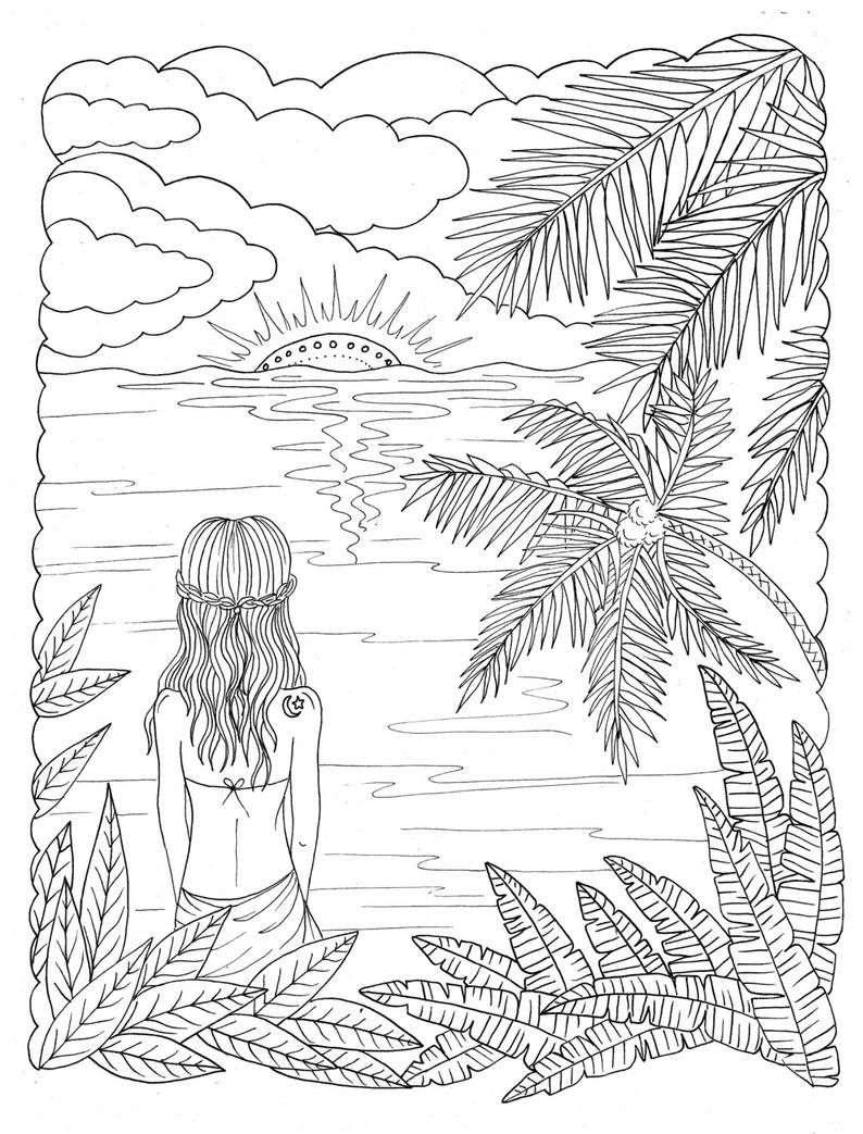 Beach Coloring Pages FREE Printable 38