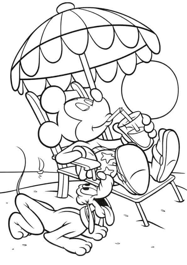 Beach Coloring Pages FREE Printable 49