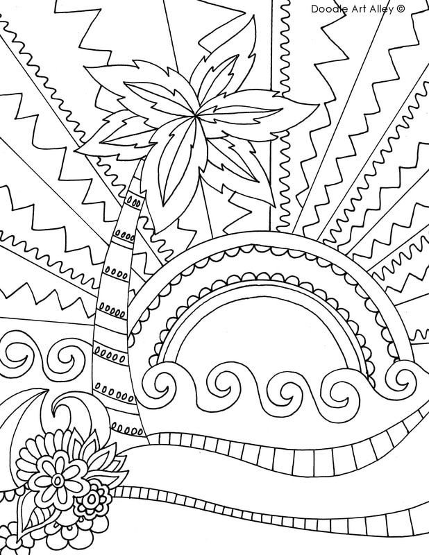 Beach Coloring Pages FREE Printable 58