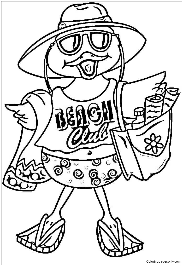 Beach Coloring Pages FREE Printable 61