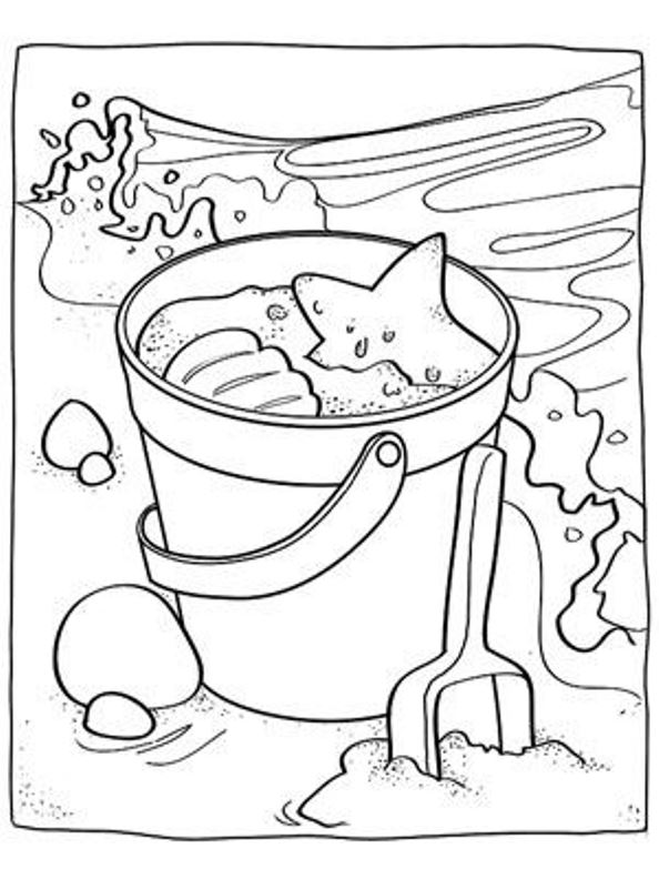 Beach Coloring Pages FREE Printable 8