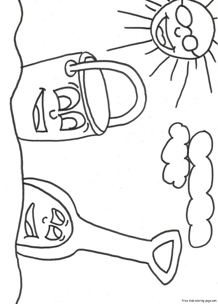 Beach Coloring Pages FREE Printable 85