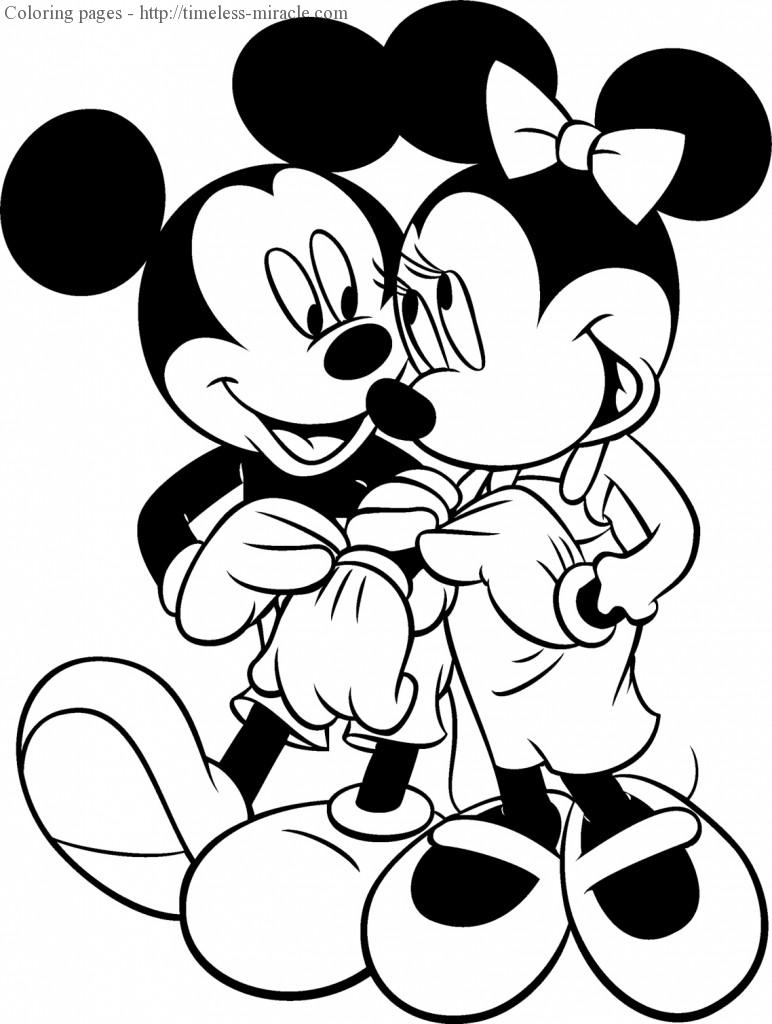 Cool Mickey Mouse Coloring Pages Printables 101