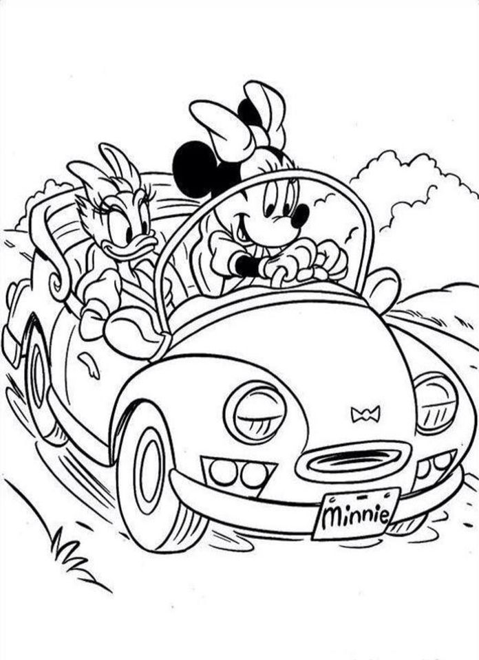 Cool Mickey Mouse Coloring Pages Printables 103