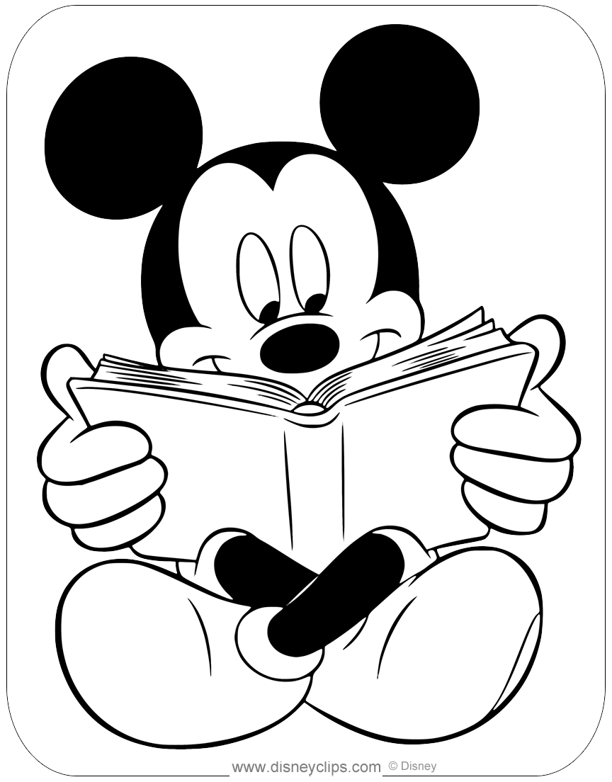 Cool Mickey Mouse Coloring Pages Printables 11