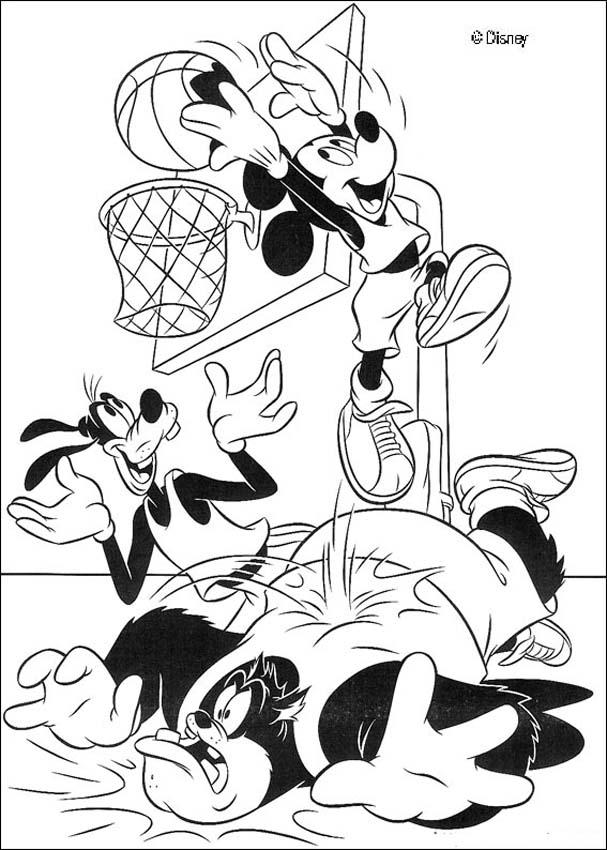 Cool Mickey Mouse Coloring Pages Printables 13