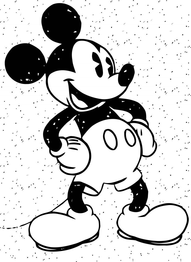 Cool Mickey Mouse Coloring Pages Printables 47