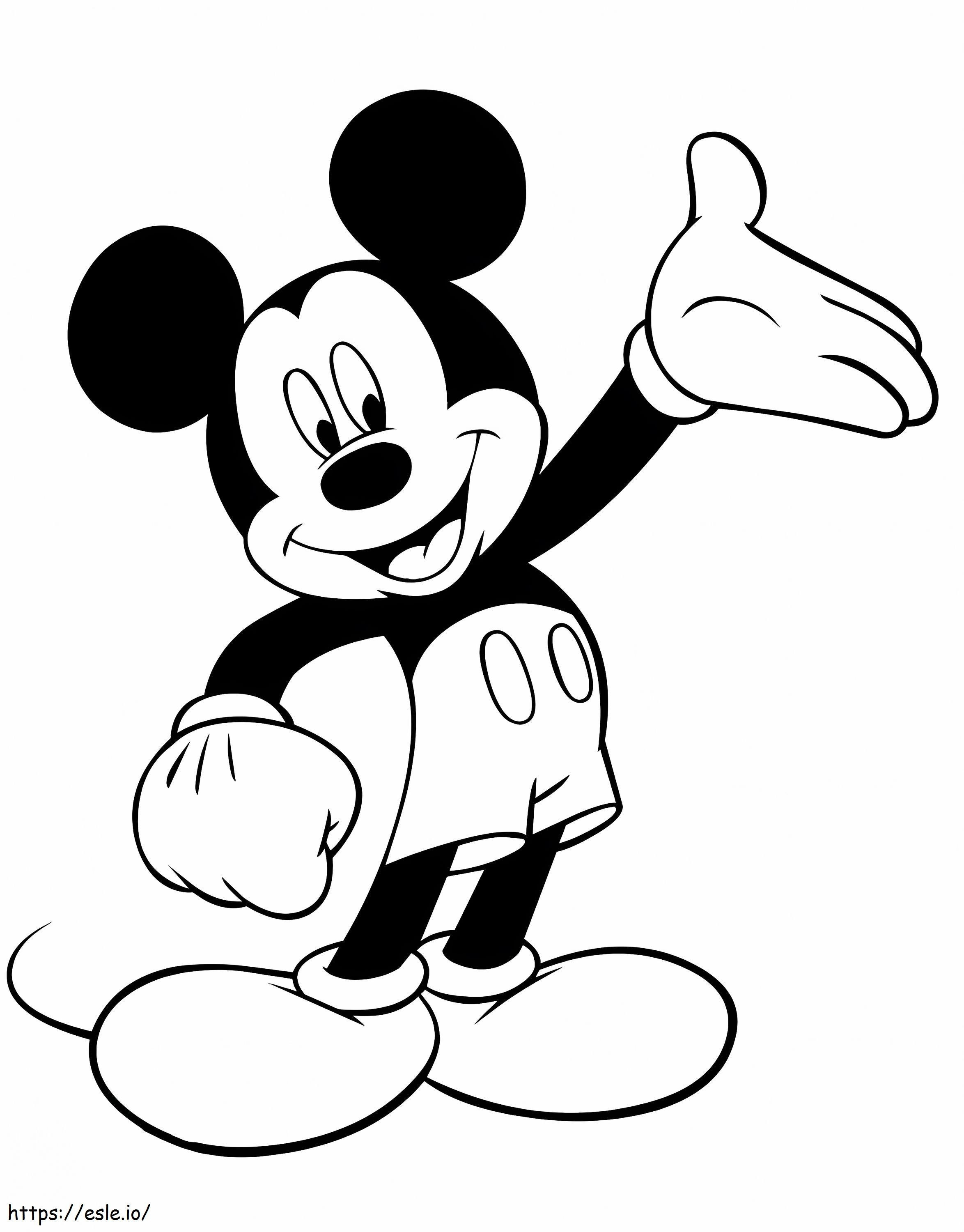 Cool Mickey Mouse Coloring Pages Printables 52