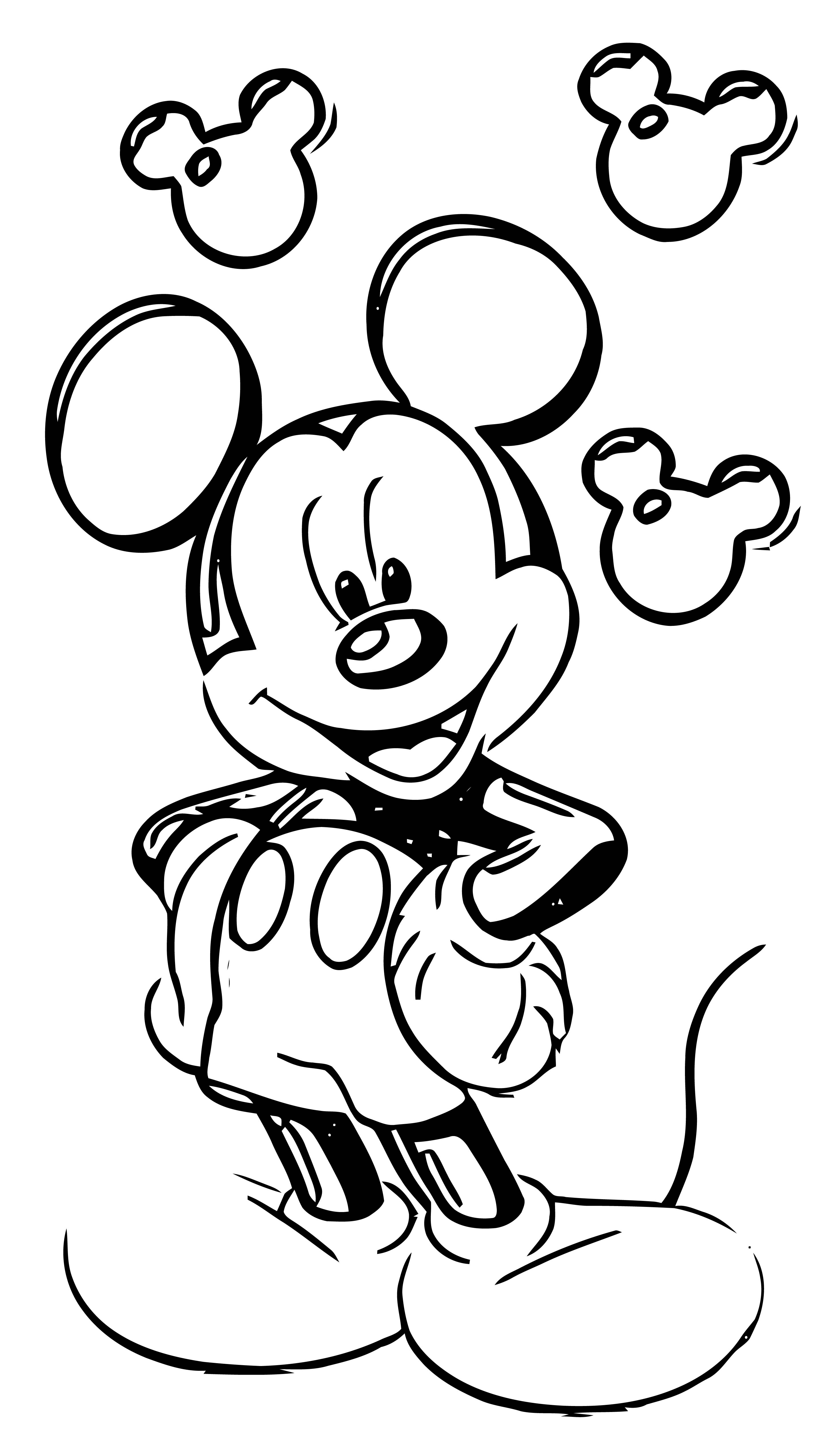 Cool Mickey Mouse Coloring Pages Printables 55