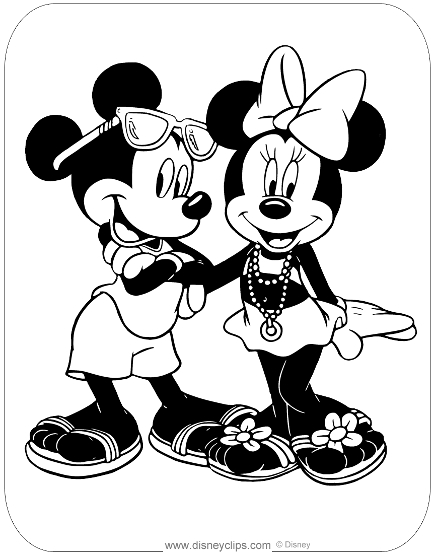 Cool Mickey Mouse Coloring Pages Printables 75