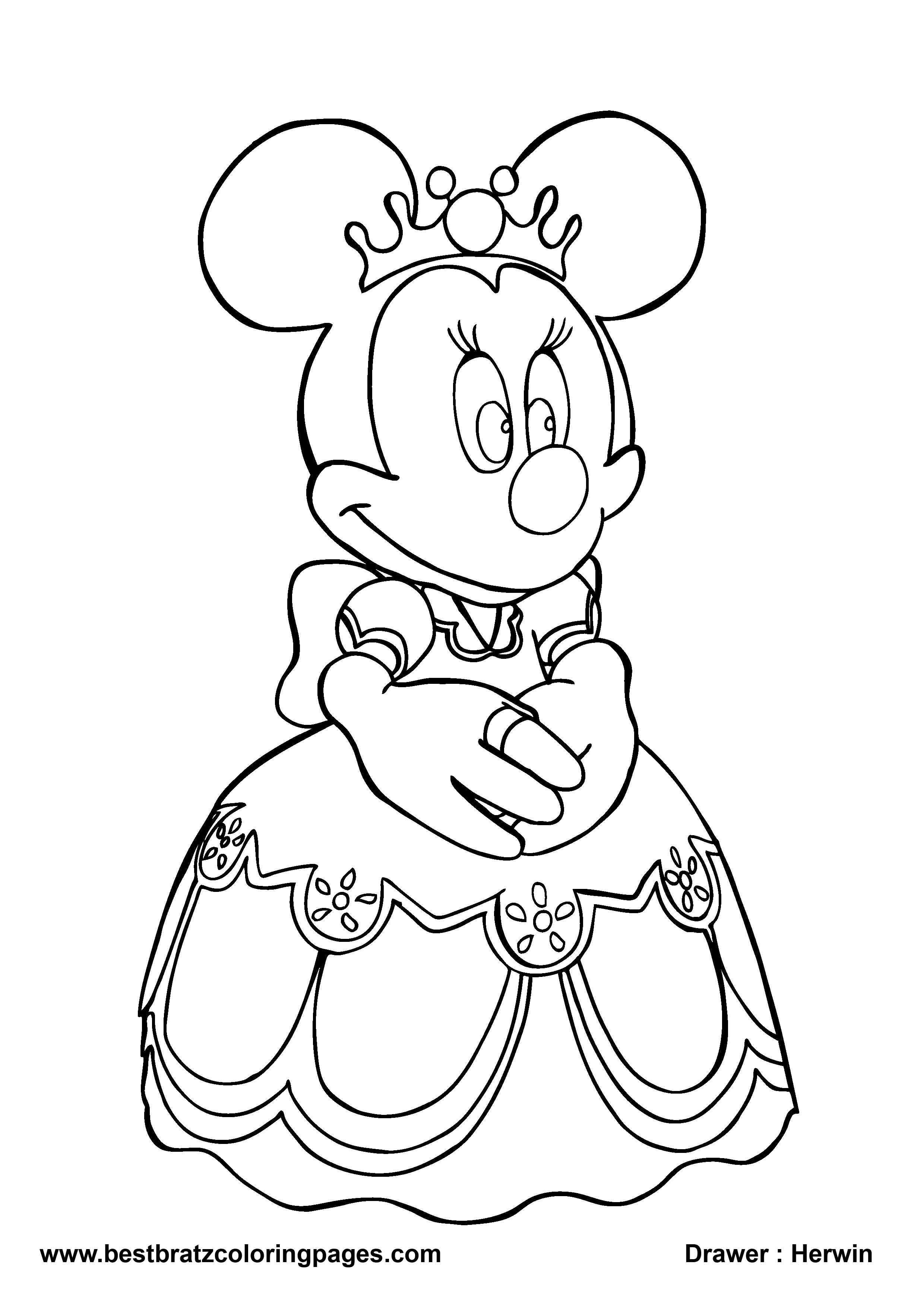 Cool Mickey Mouse Coloring Pages Printables 85