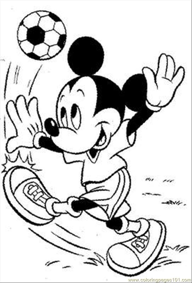 Cool Mickey Mouse Coloring Pages Printables 9