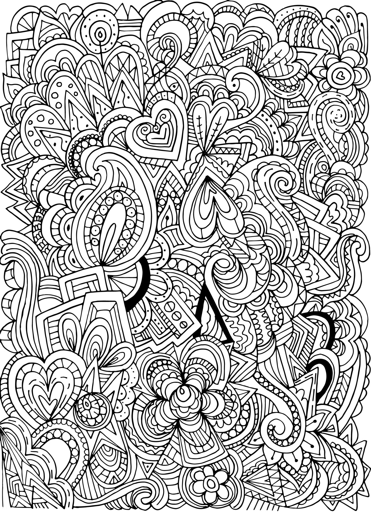 Cute Aesthetic Coloring Pages Printable 113