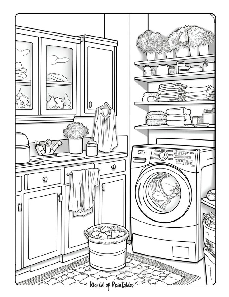 Cute Aesthetic Coloring Pages Printable 37