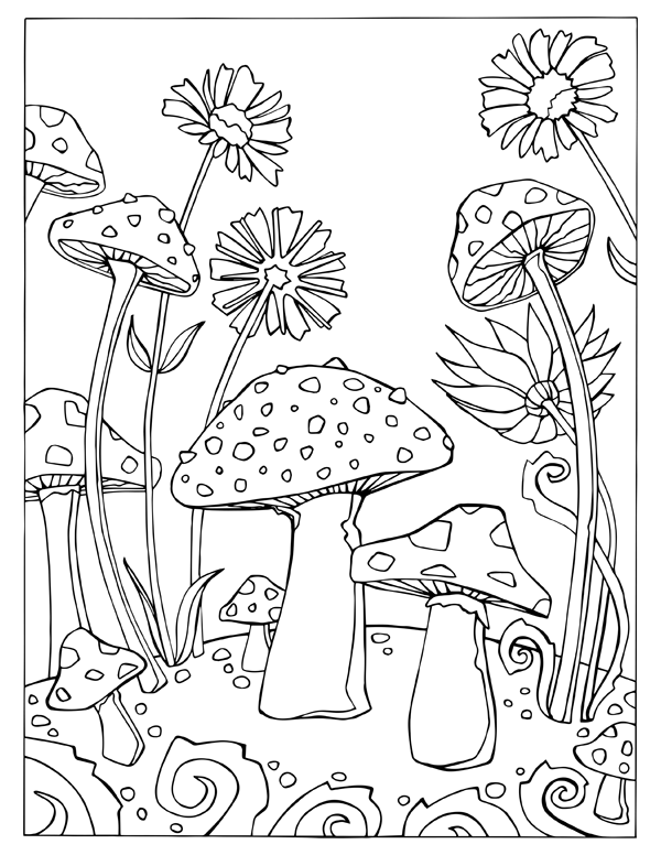 Cute Aesthetic Coloring Pages Printable 72