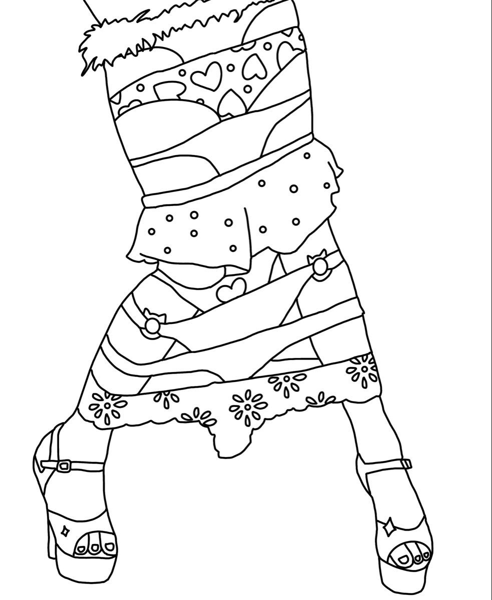 Cute Aesthetic Coloring Pages Printable 74