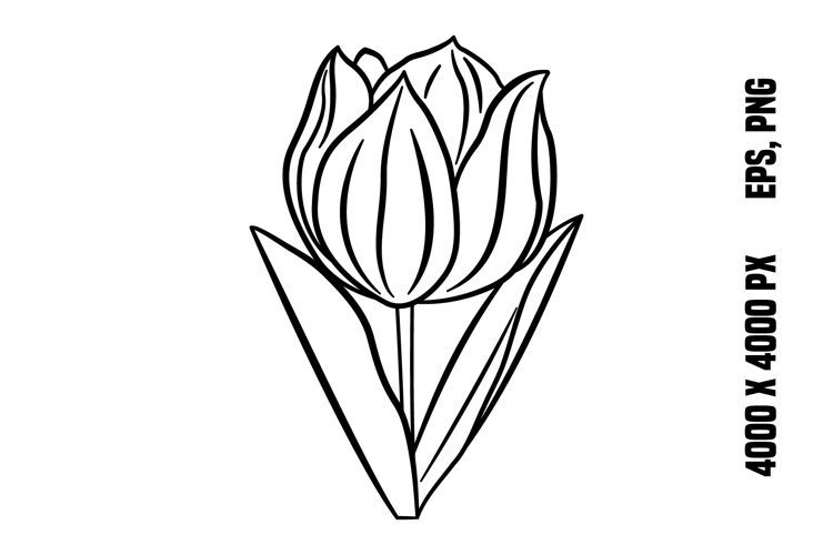 Floral Coloring Pages Simple 32