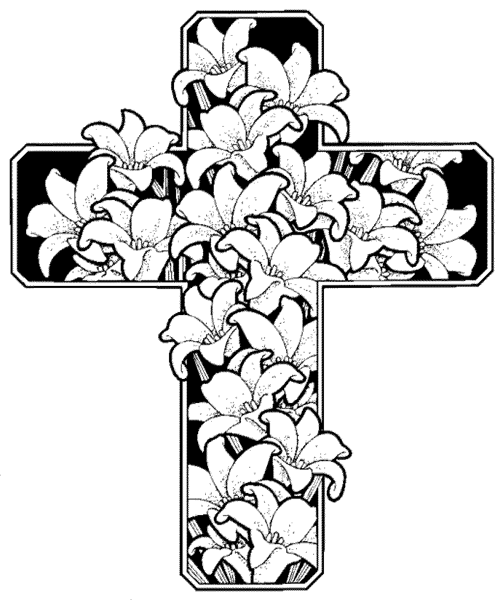 Floral Coloring Pages Simple 84