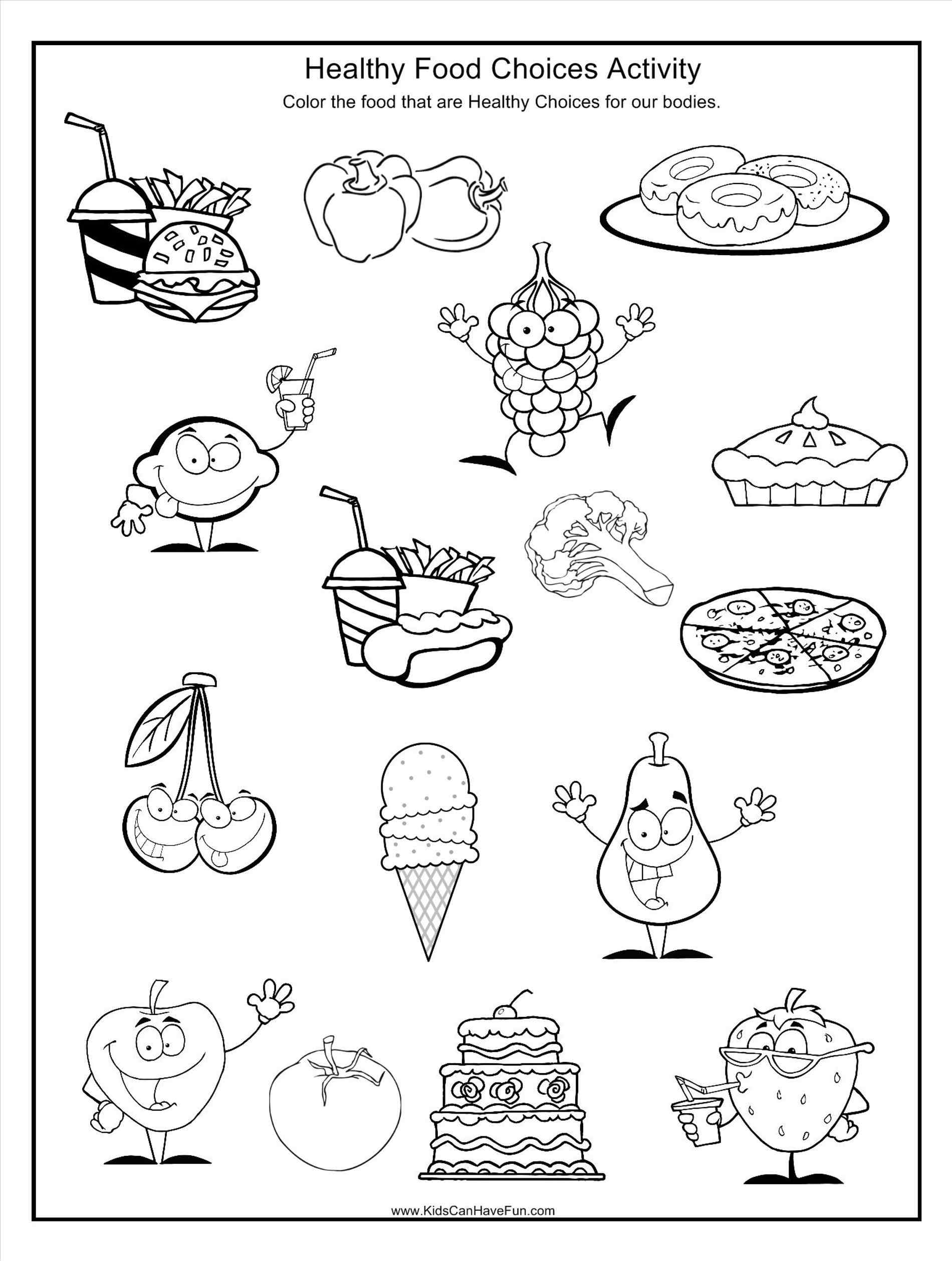 Food Coloring Pages Aesthetic Free Printable 66