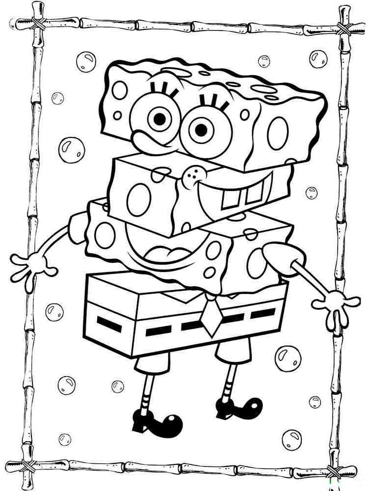 Funny Spongebob Coloring Pages Printables 10